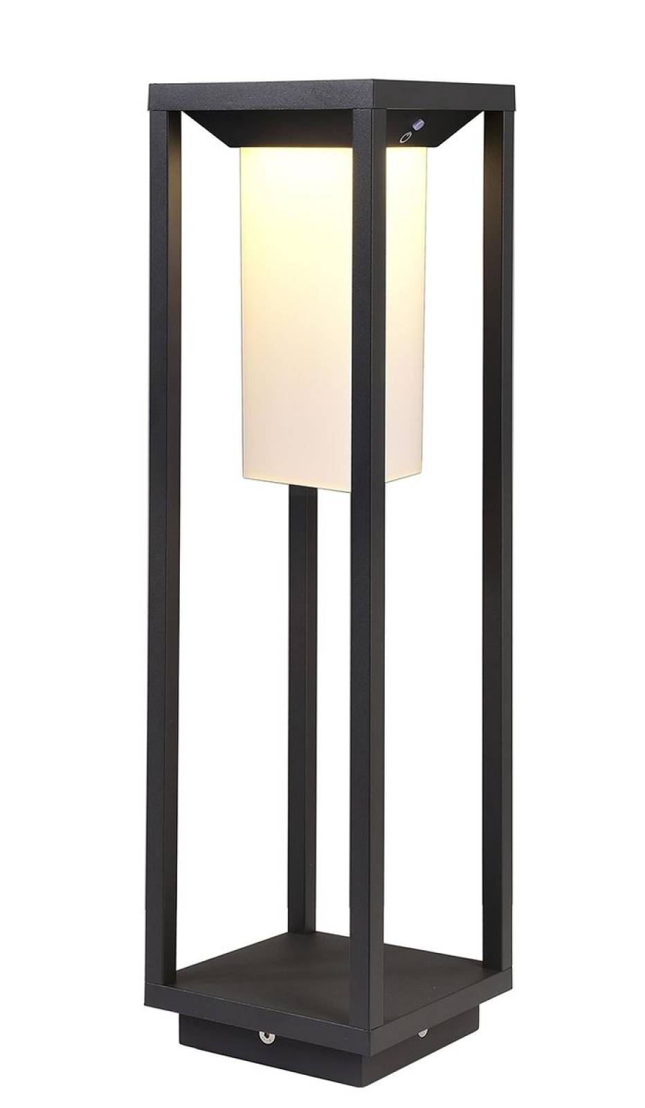 LED Stehleuchte, Warmwei�, Samas Solar 500 dunkelgrau, 3000K, 135lm, Aluminium, IP54