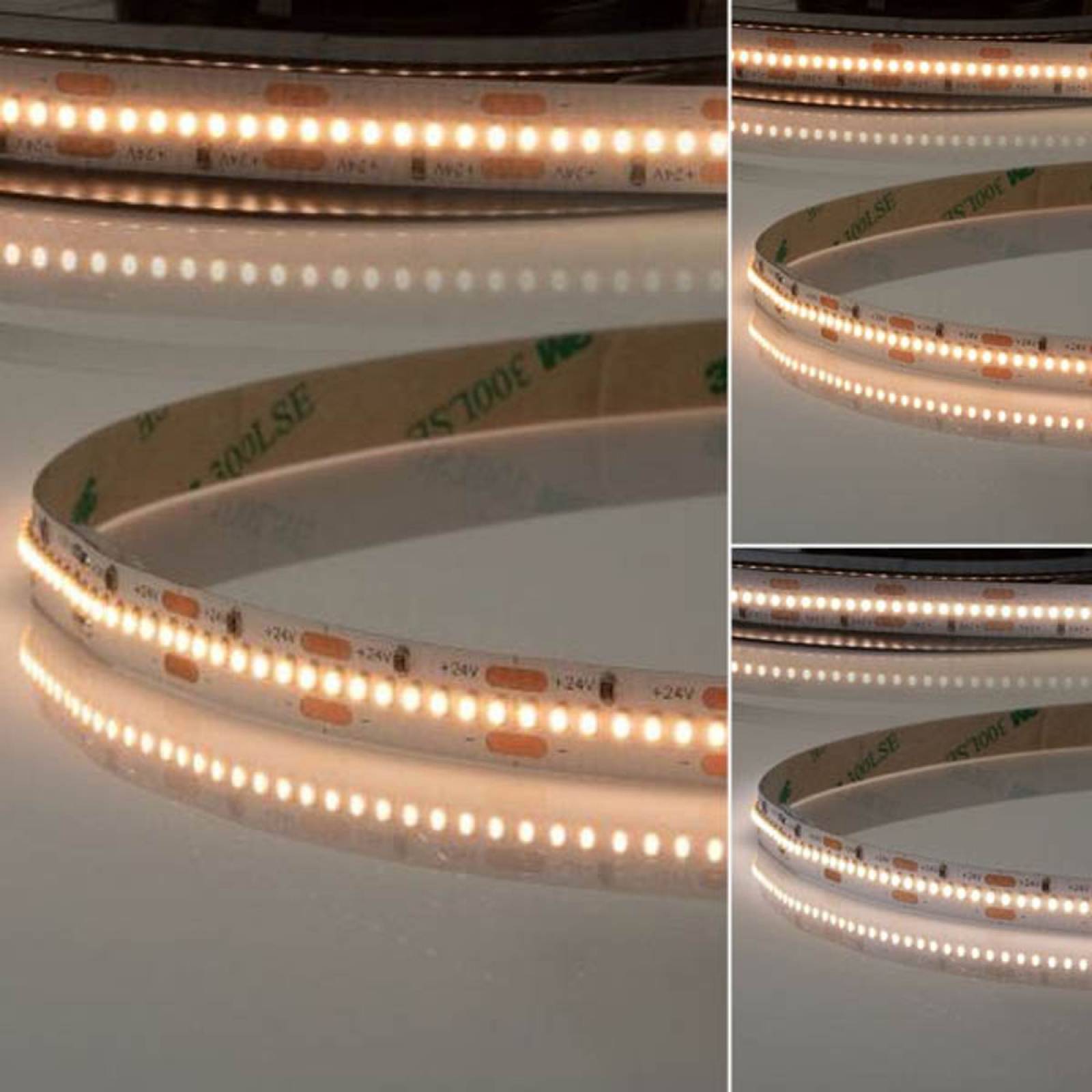 LED Stripe 24V Linear8 Flexband 22W/m, CRI90+, einfarbig, 5m