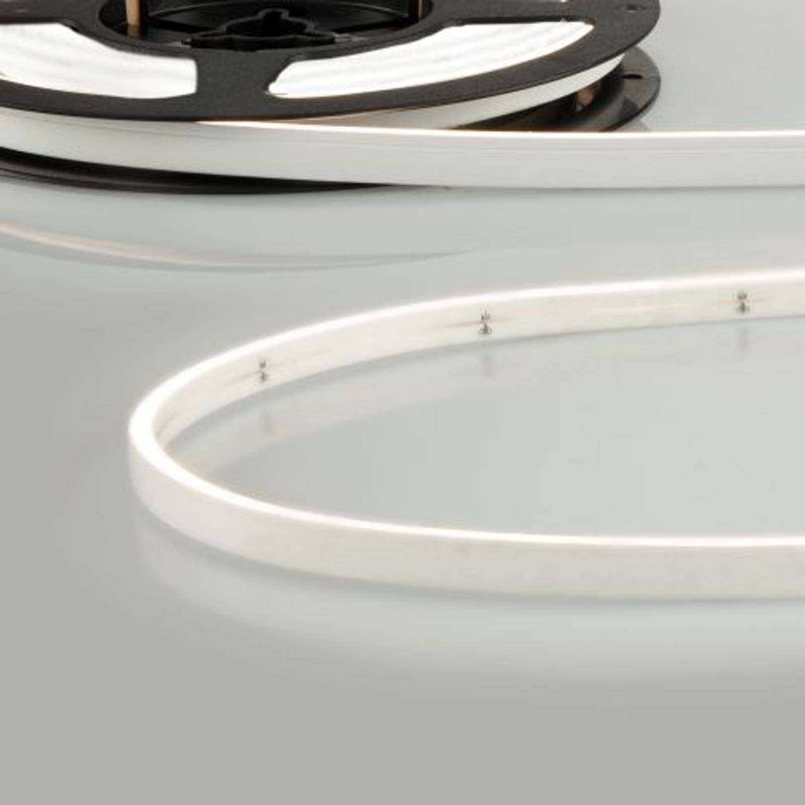 LED Stripe 5m NEON B04H08, 24V, 10W/m, IP67, 4000K neutralwei�, inkl. Montageclips