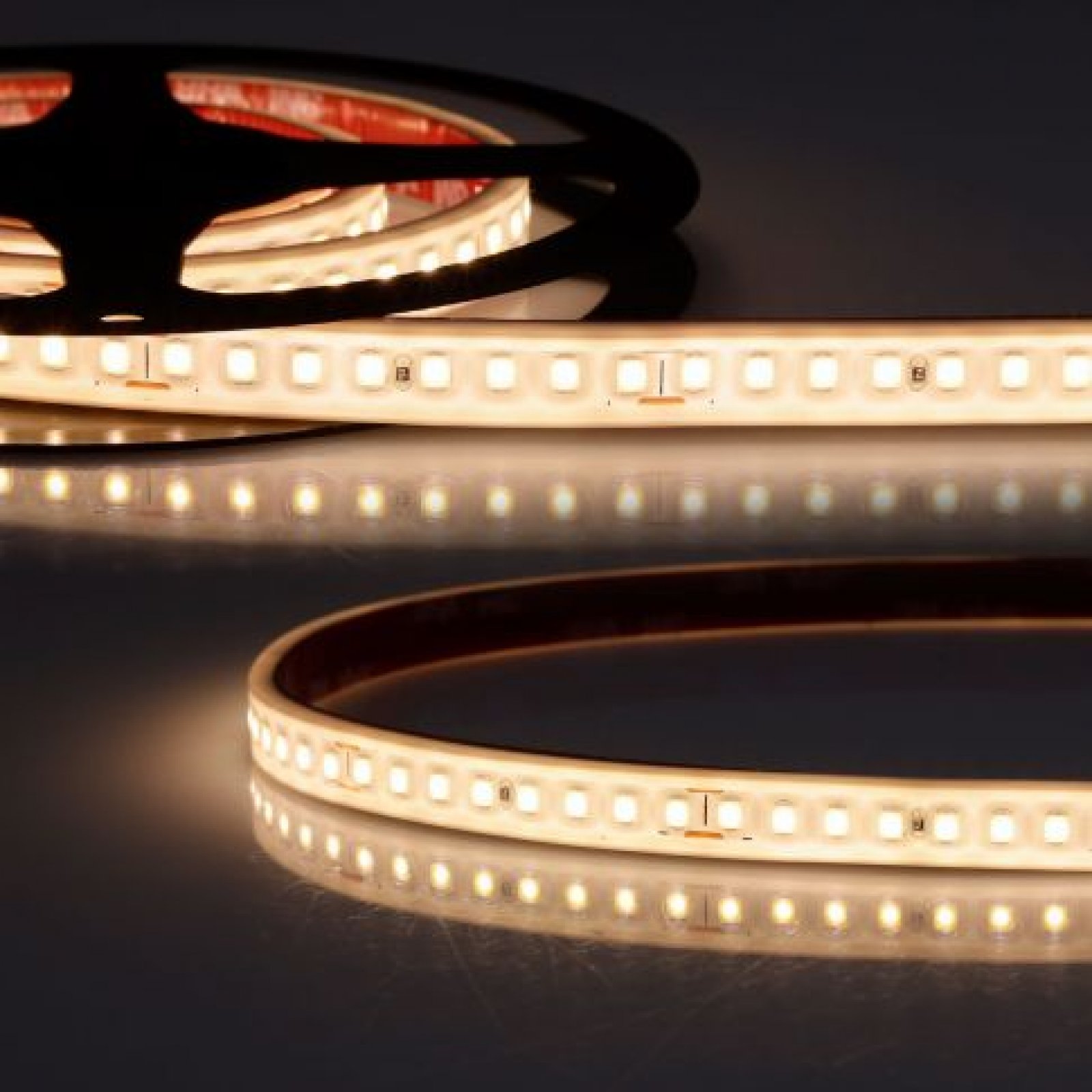 LED Stripe AQUA Linear, 24V, 12W/m, wasserdicht IP68, 5m, B:10mm