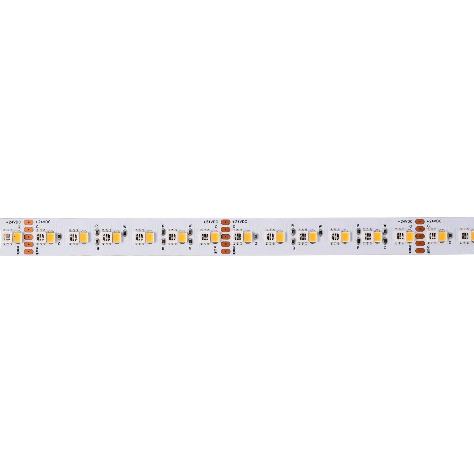 LED Stripe Power SMD 24V, RGB/3000K, 955lm/m, 22W/m, 5m Rolle