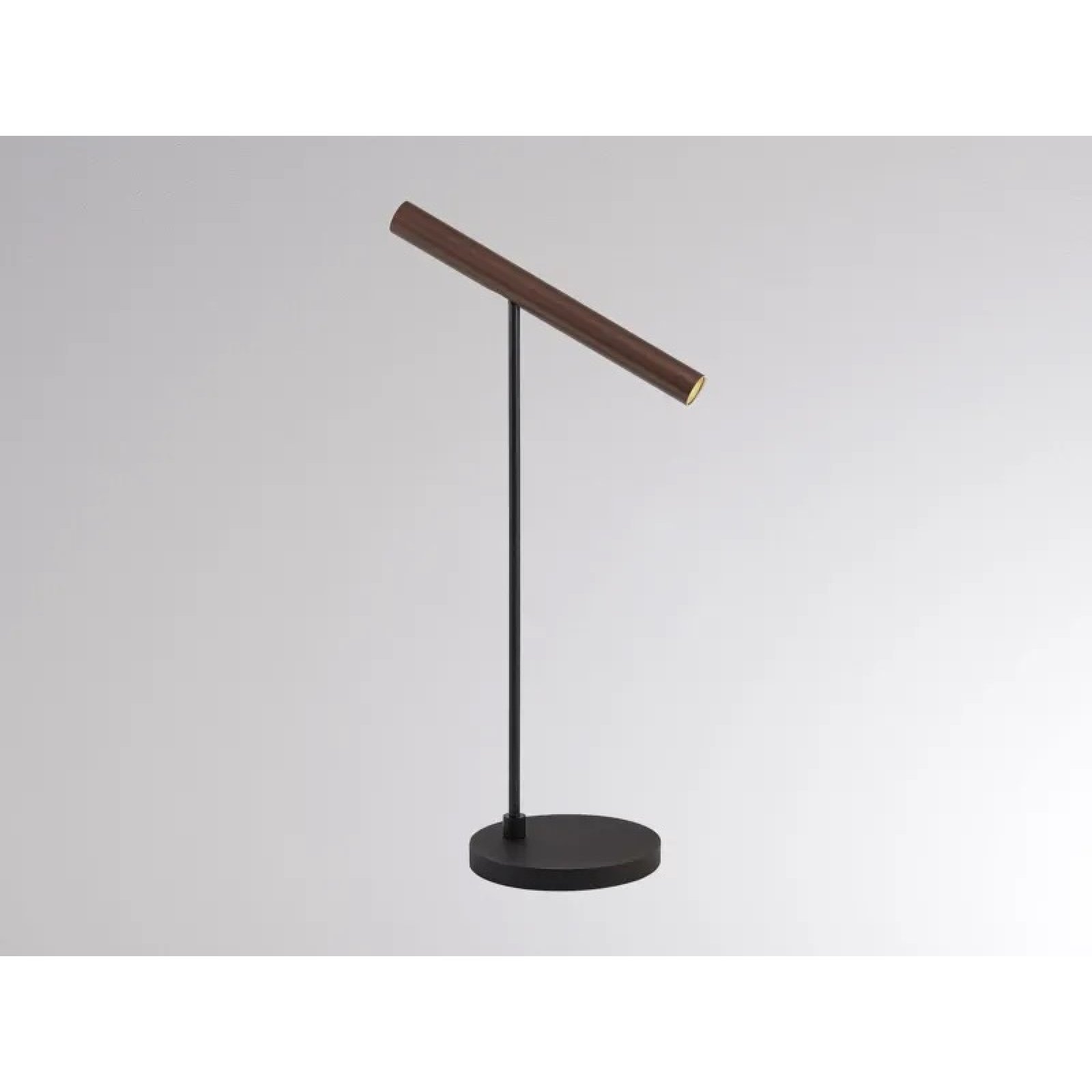 LED Tischleuchte schwarz-kaffee MEYJO T mit Touch-Dim, dreh-schwenkbar, 2700K