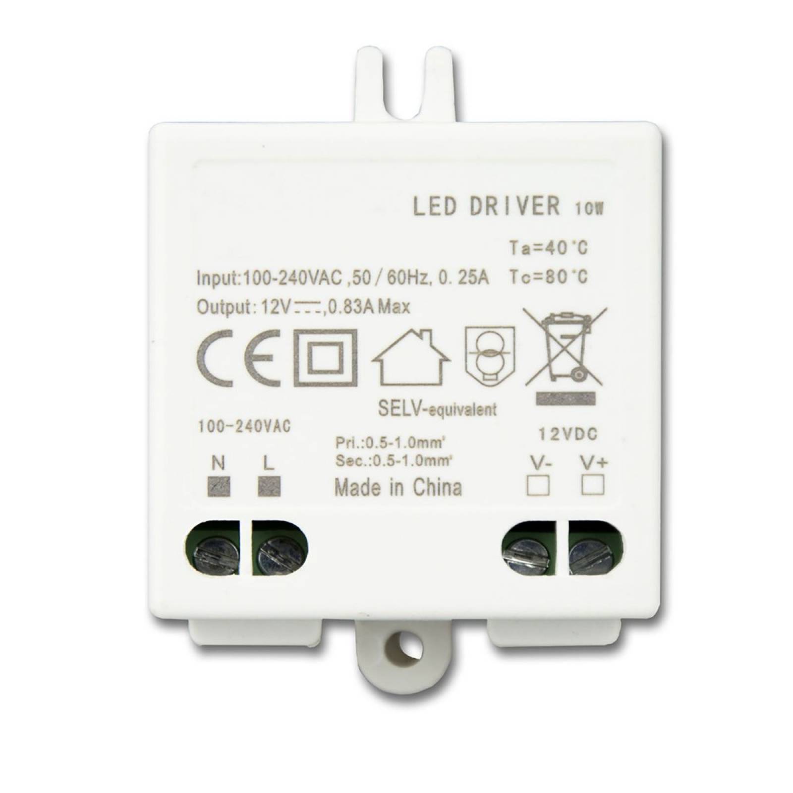 LED Trafo 12V/DC, 0-10W