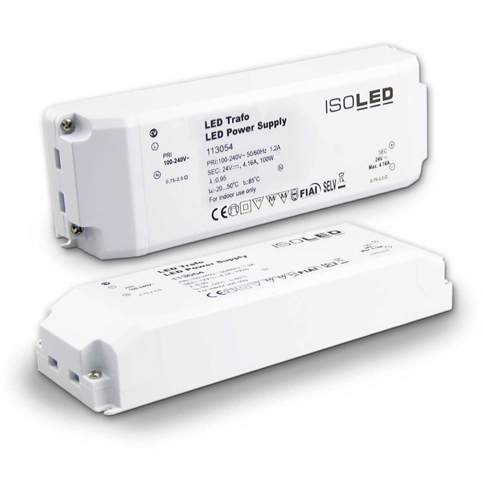 LED Trafo 24V/DC, 0-100W