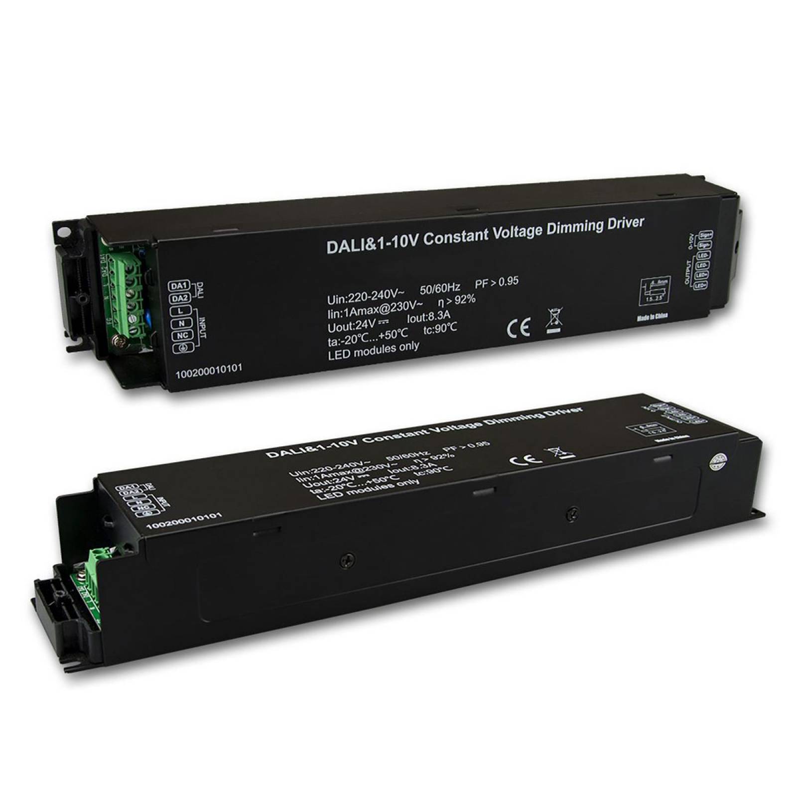 LED Trafo 24V/DC, 0-200W, IP20, 0-10V/DALI dimmbar
