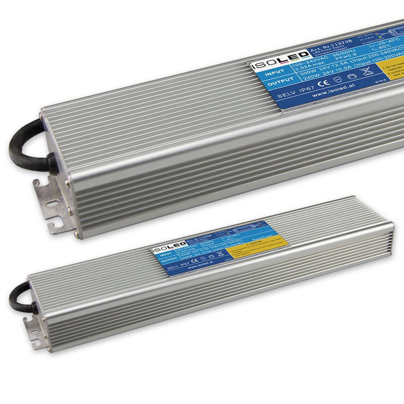 LED Trafo 24V/DC, 0-300W, IP66