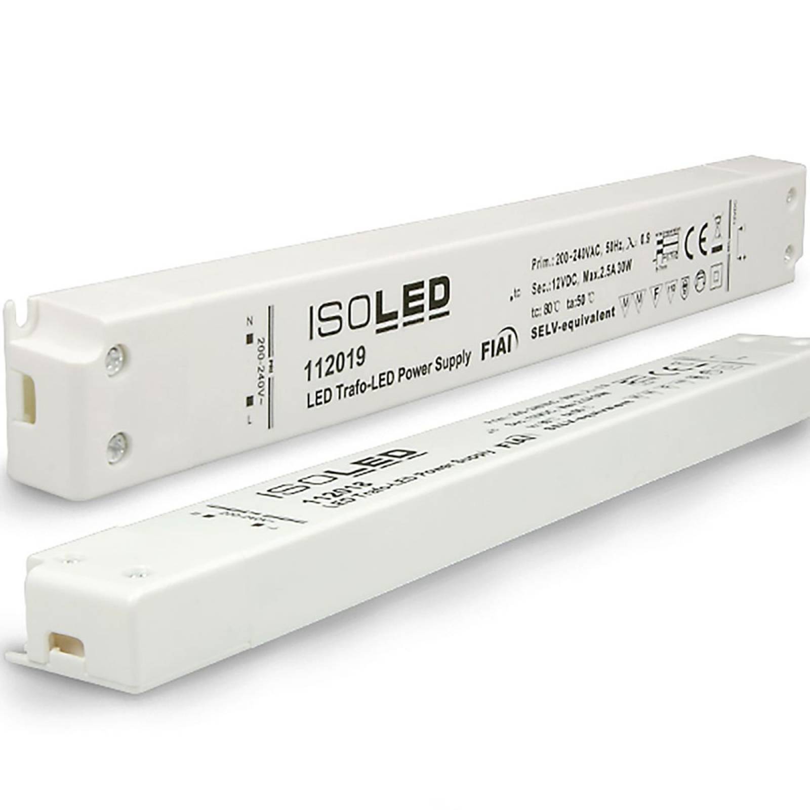 LED Trafo 24V/DC, 0-30W, ultraslim