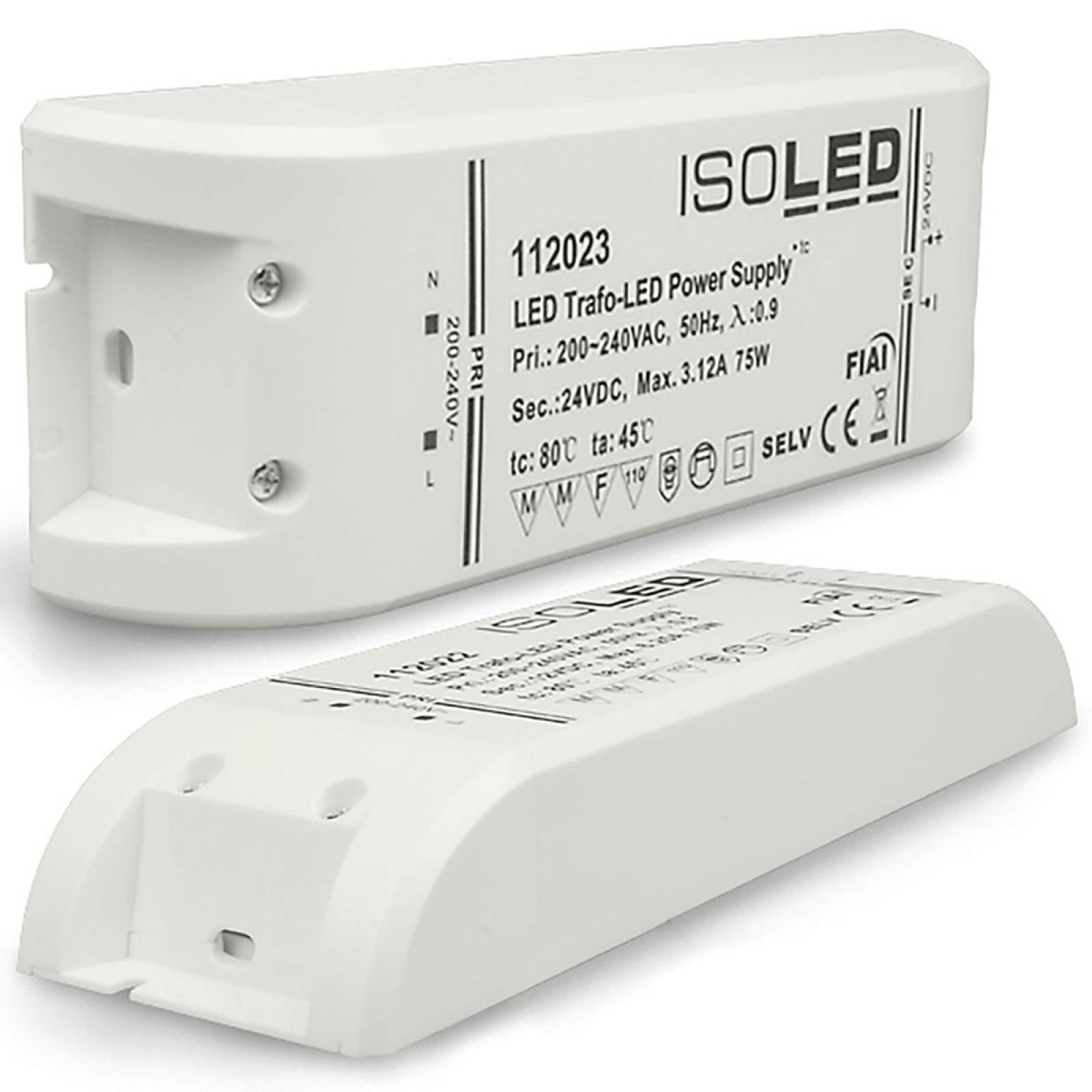 LED Trafo 24V/DC, 0-75W