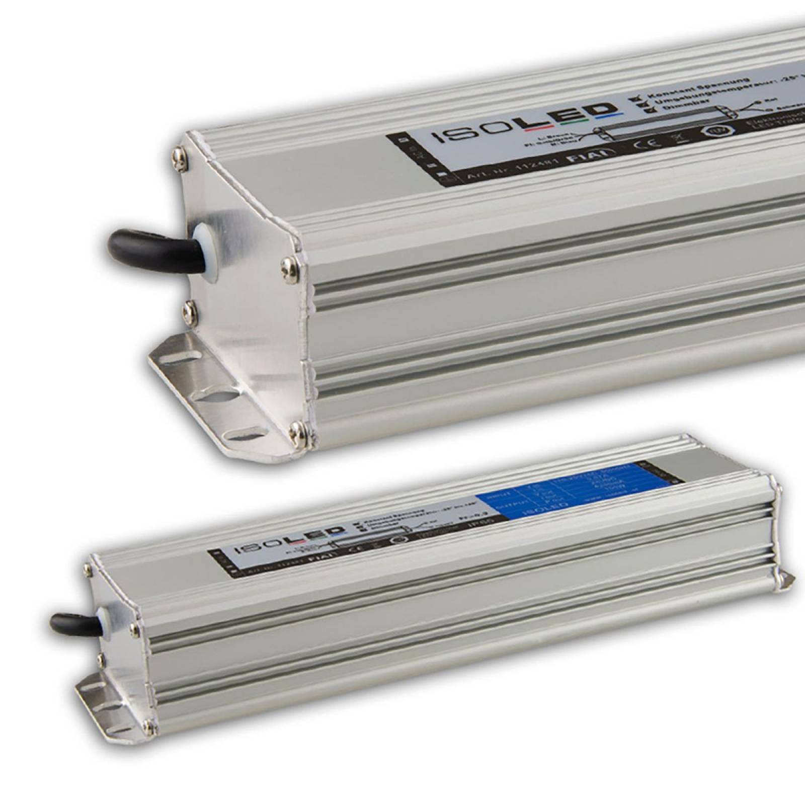 LED Trafo 24V/DC, 20-100W, IP65, dimmbar