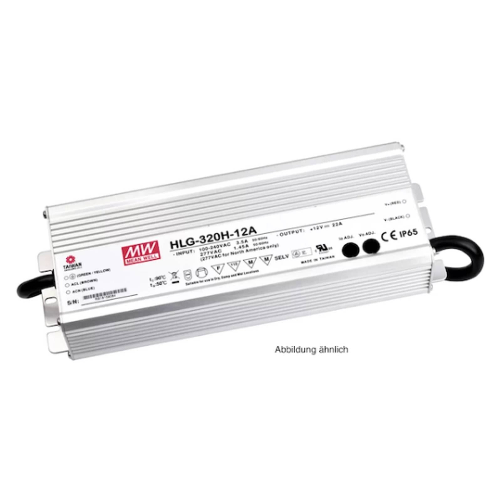 LED Trafo Mean Well HLG-H Typ A 48V/DC, IP65, 320W nicht dimmbar