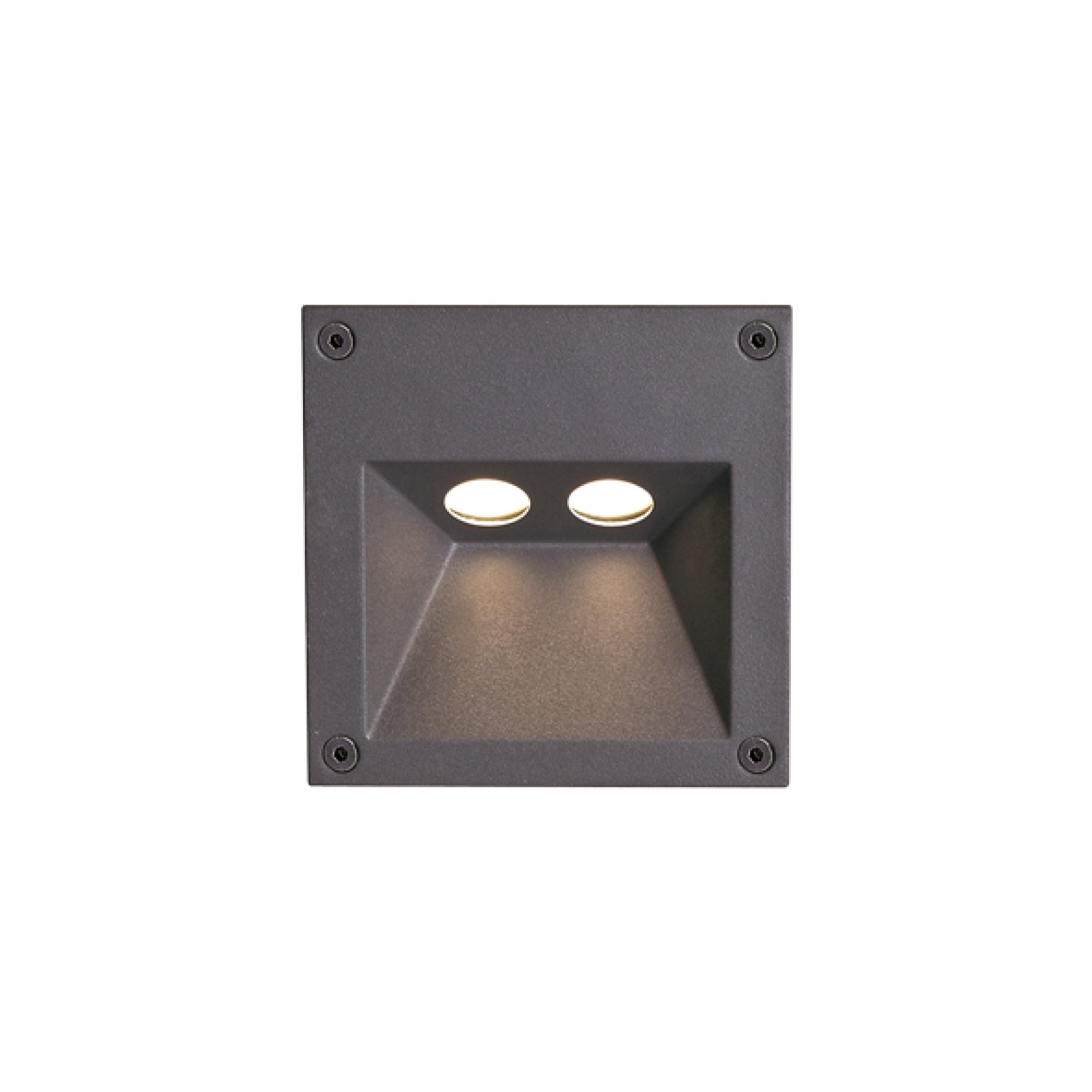 LED Treppen-/Wandeinbauleuchte DOTTY Au�en IP54, 3000K warmwei�
