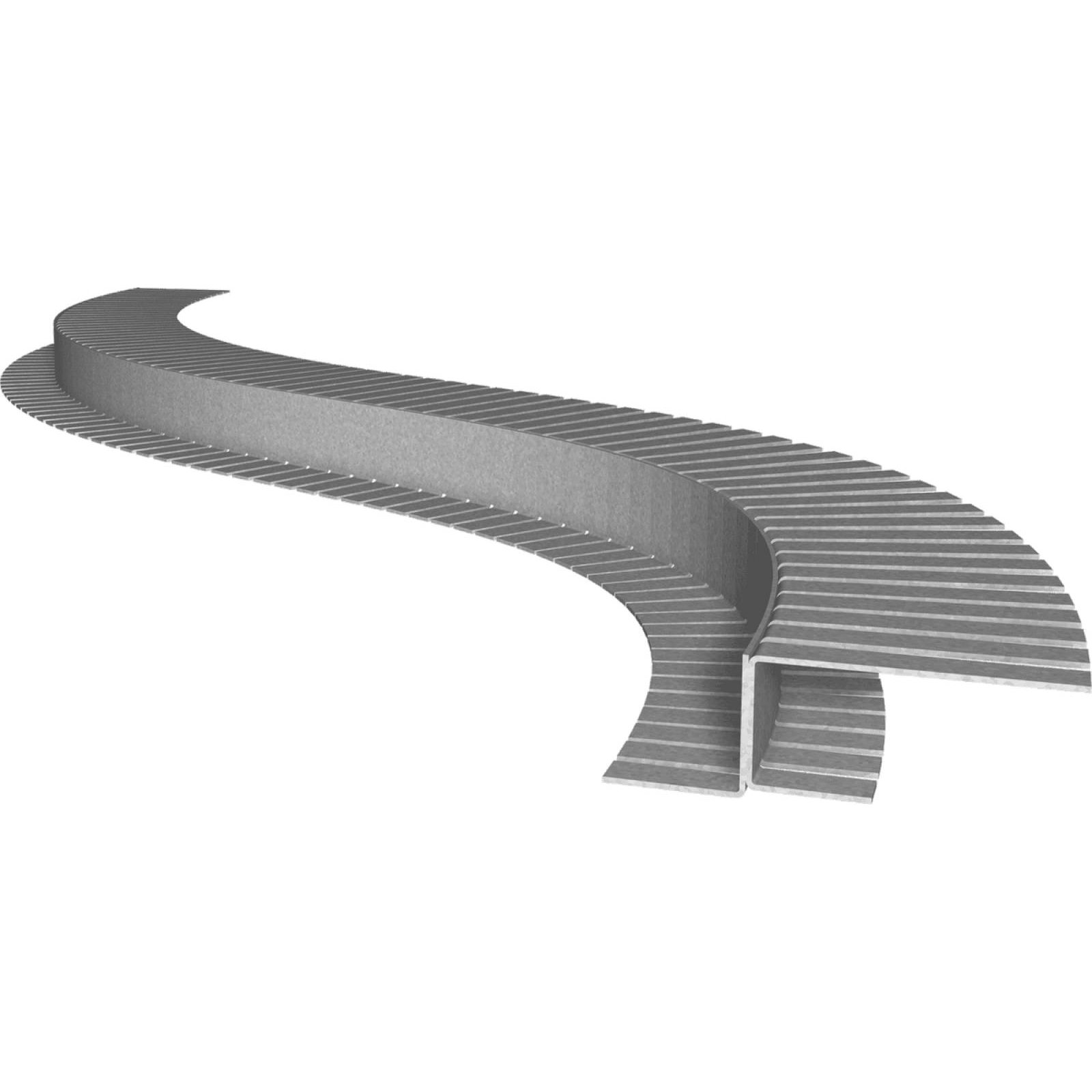 LED-Trockenbauprofil ADP Flex inkl. Grundierung, 200cm, F�r max. 12,5mm LED-Streifen