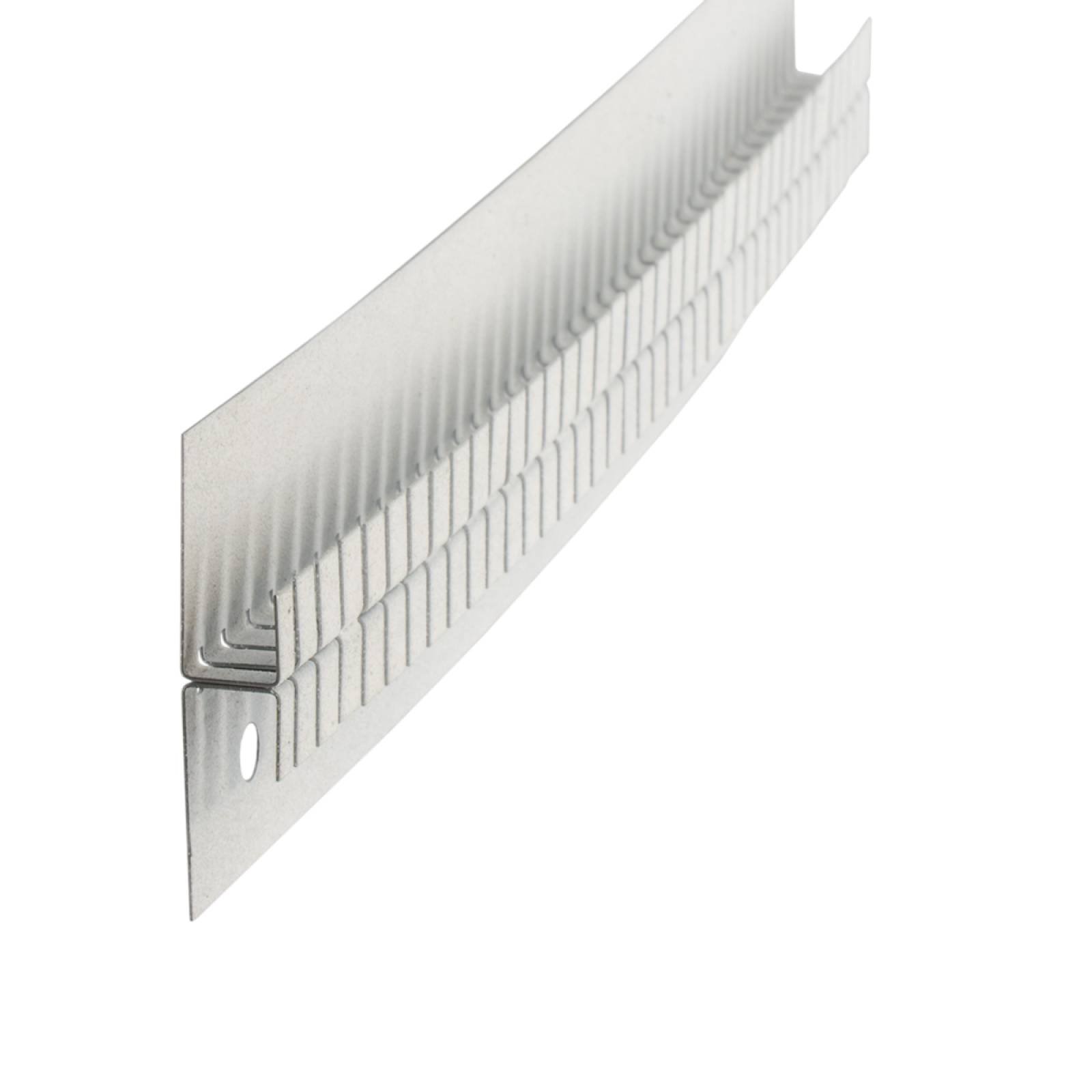 LED-Trockenbauprofil SNL Flex inkl. Grundierung, 2m, max. 12,5mm Stripes, 40mm