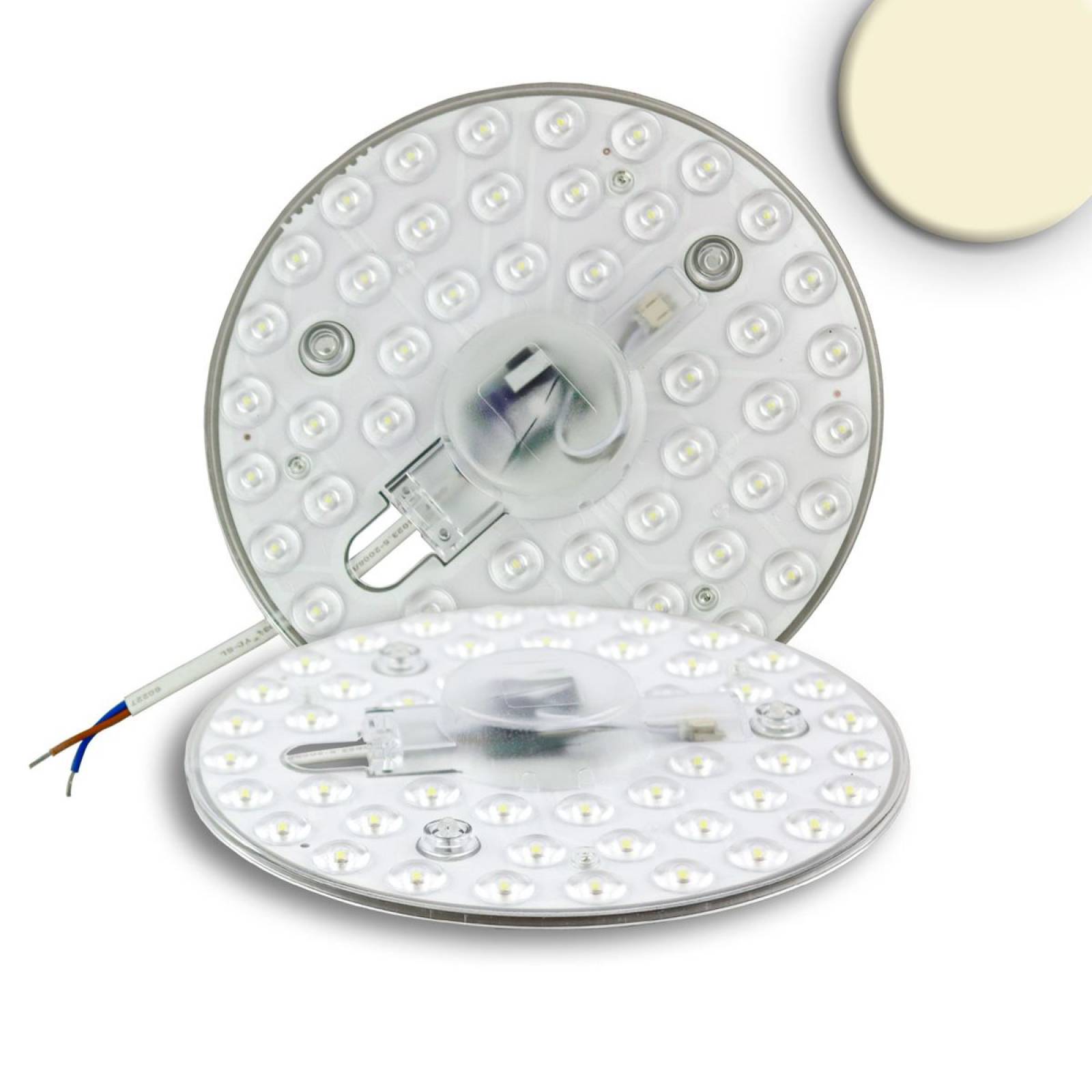 LED Umr�stplatine 168mm, 16W, mit Haltemagnet, warmwei�