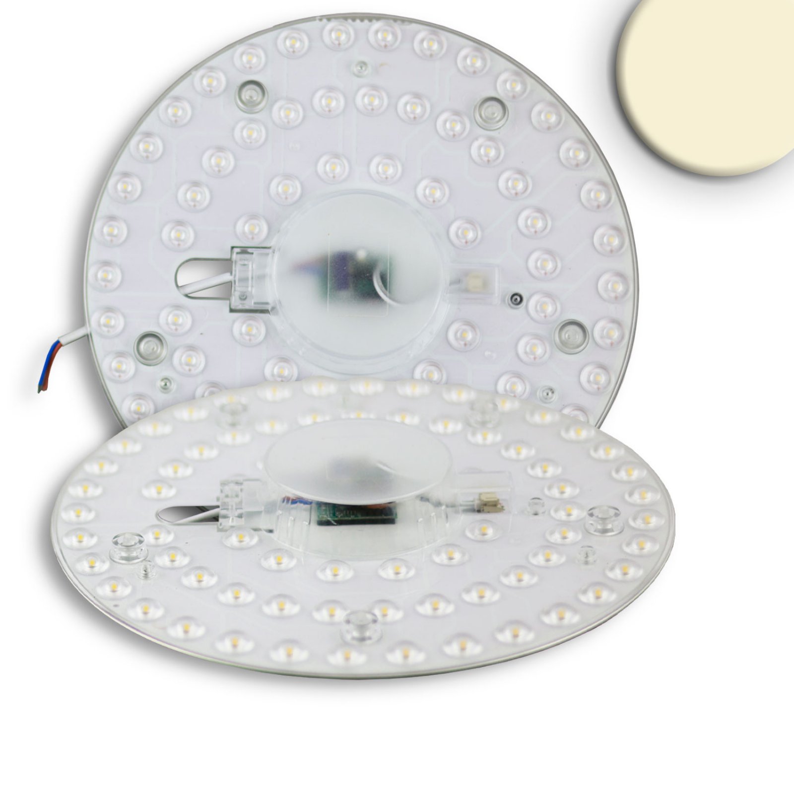 LED Umr�stplatine 23cm, 24W, inkl. Magnethalterung, warmwei�