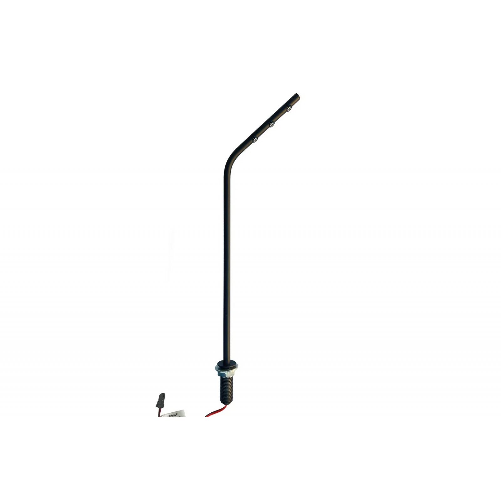 LED Vitrinenleuchte Tiny Tube Curved schwarz, 3x1,1W dimmbar, 4000K, CRI92