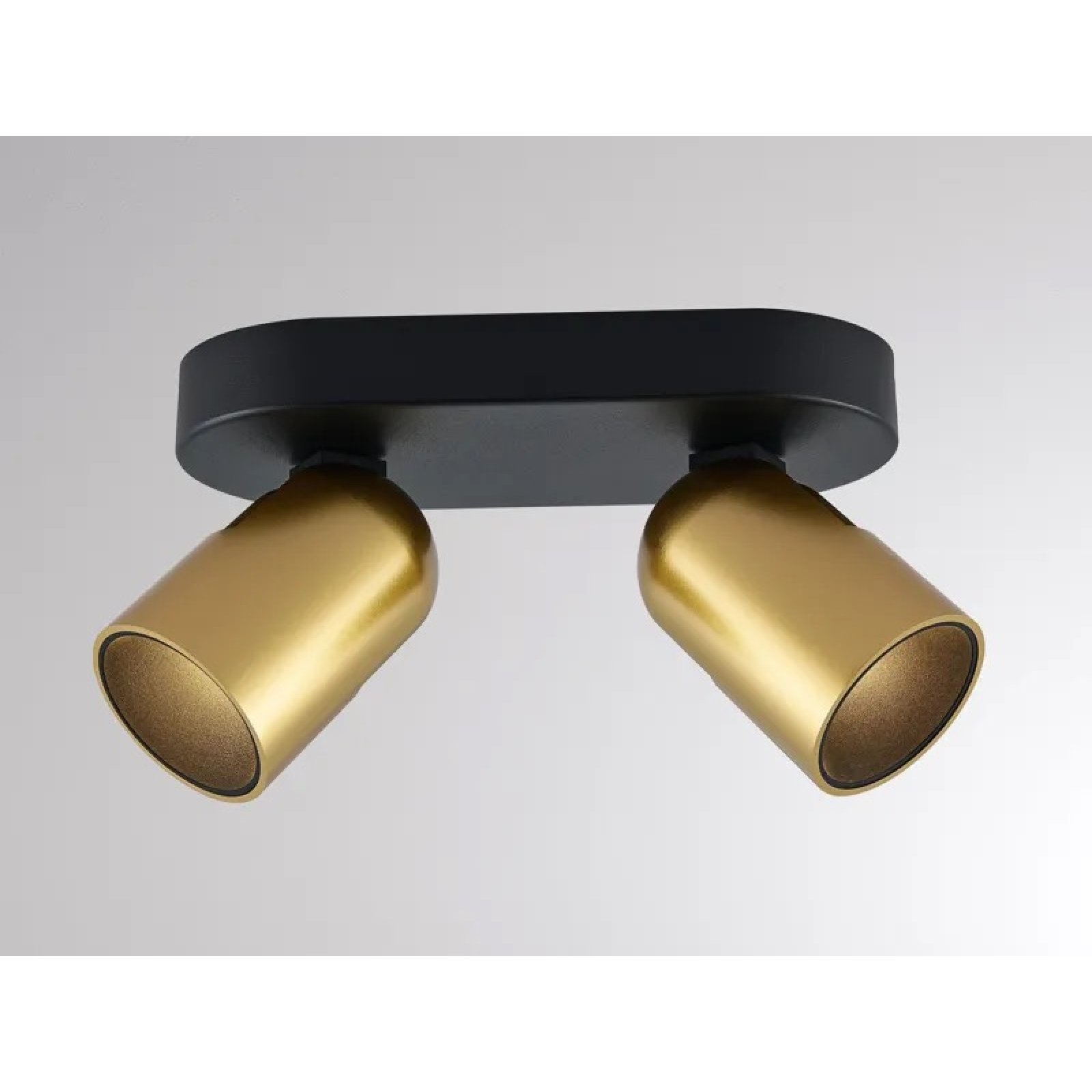 LED Wand-/Deckenaufbauleuchte NUUN SPOT II SD, 2 Spots dreh-/schwenkbar, dimmbar