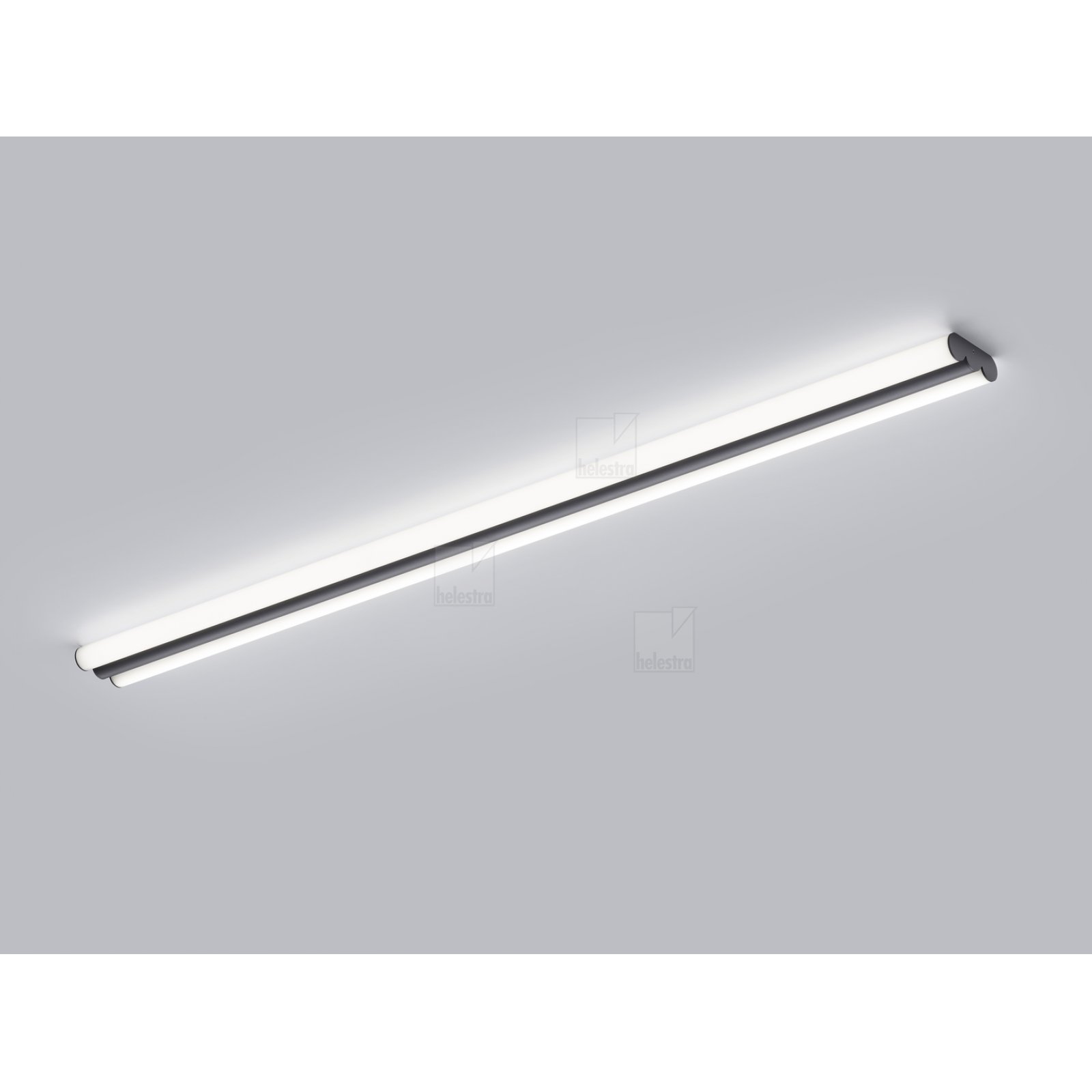 LED Wand-/Deckenleuchte LOOM 1,2m IP44, ColorSwitch 3000K/4000K, schwarz