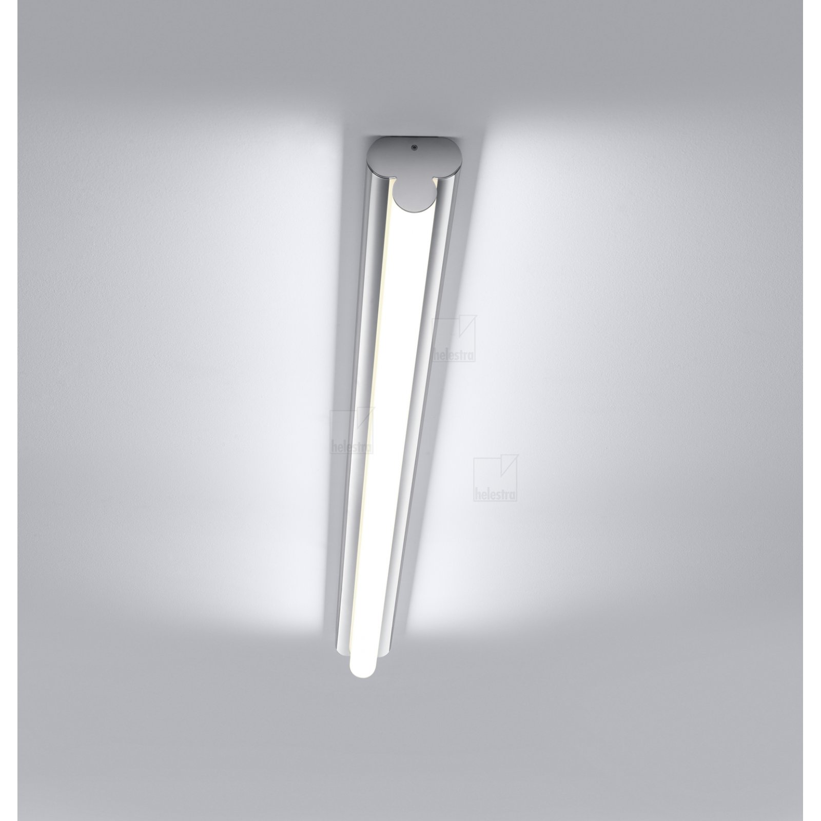 LED Wand-/Deckenleuchte LOOM-2 chrom 900mm, CCT 3000K/4000K