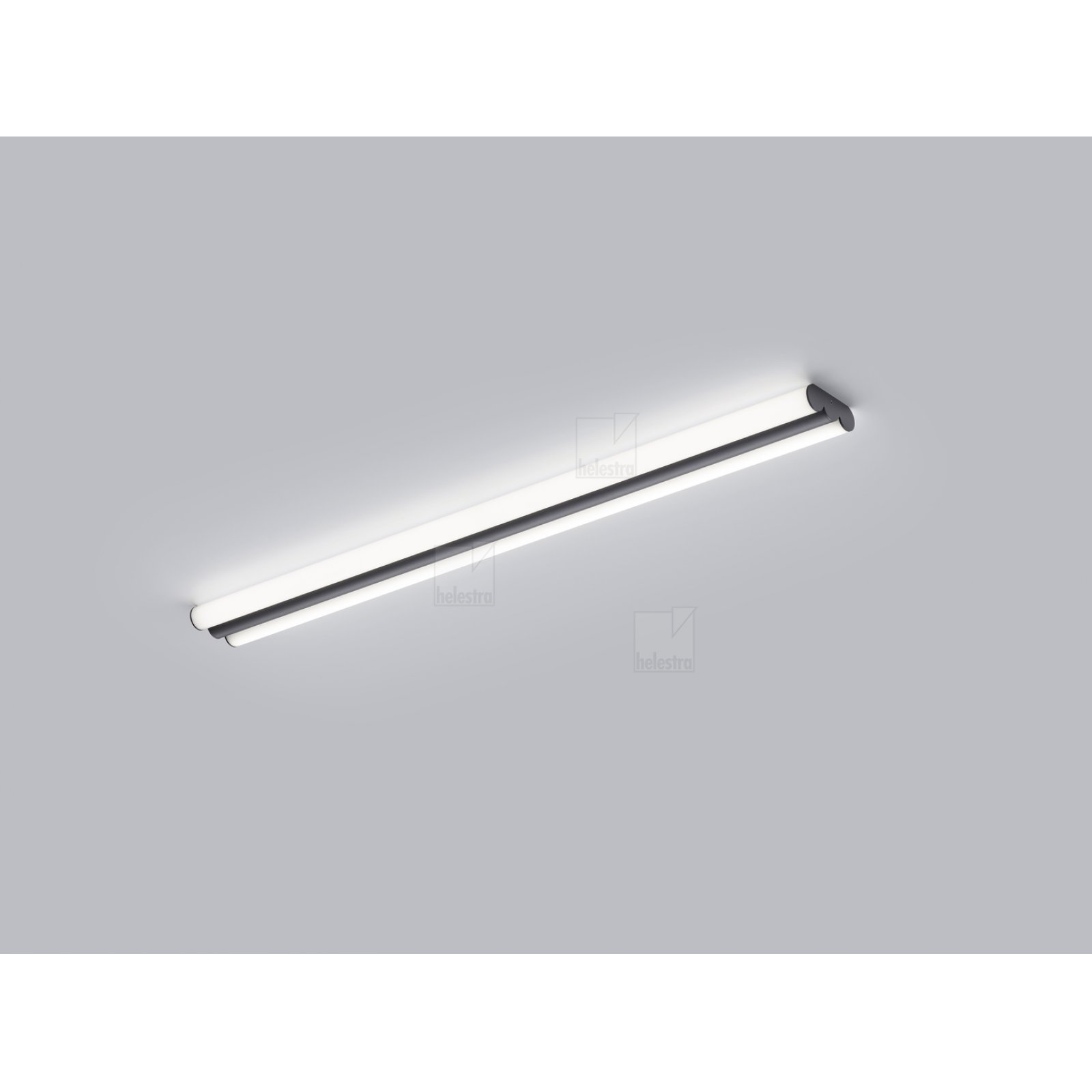 LED Wand-/Deckenleuchte LOOM 90cm IP44, ColorSwitch 3000K/4000K, schwarz