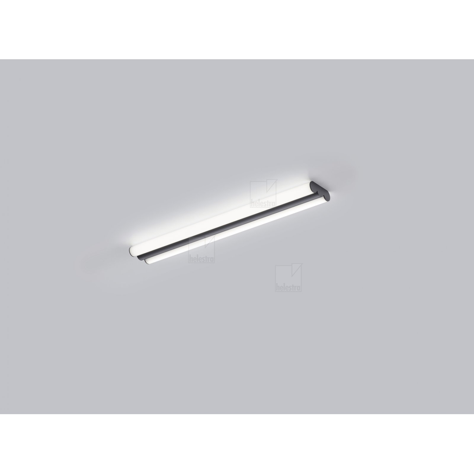 LED Wand-/Deckenleuchte LOOM IP44 600mm schwarz, ColorSwitch 3000K/4000K