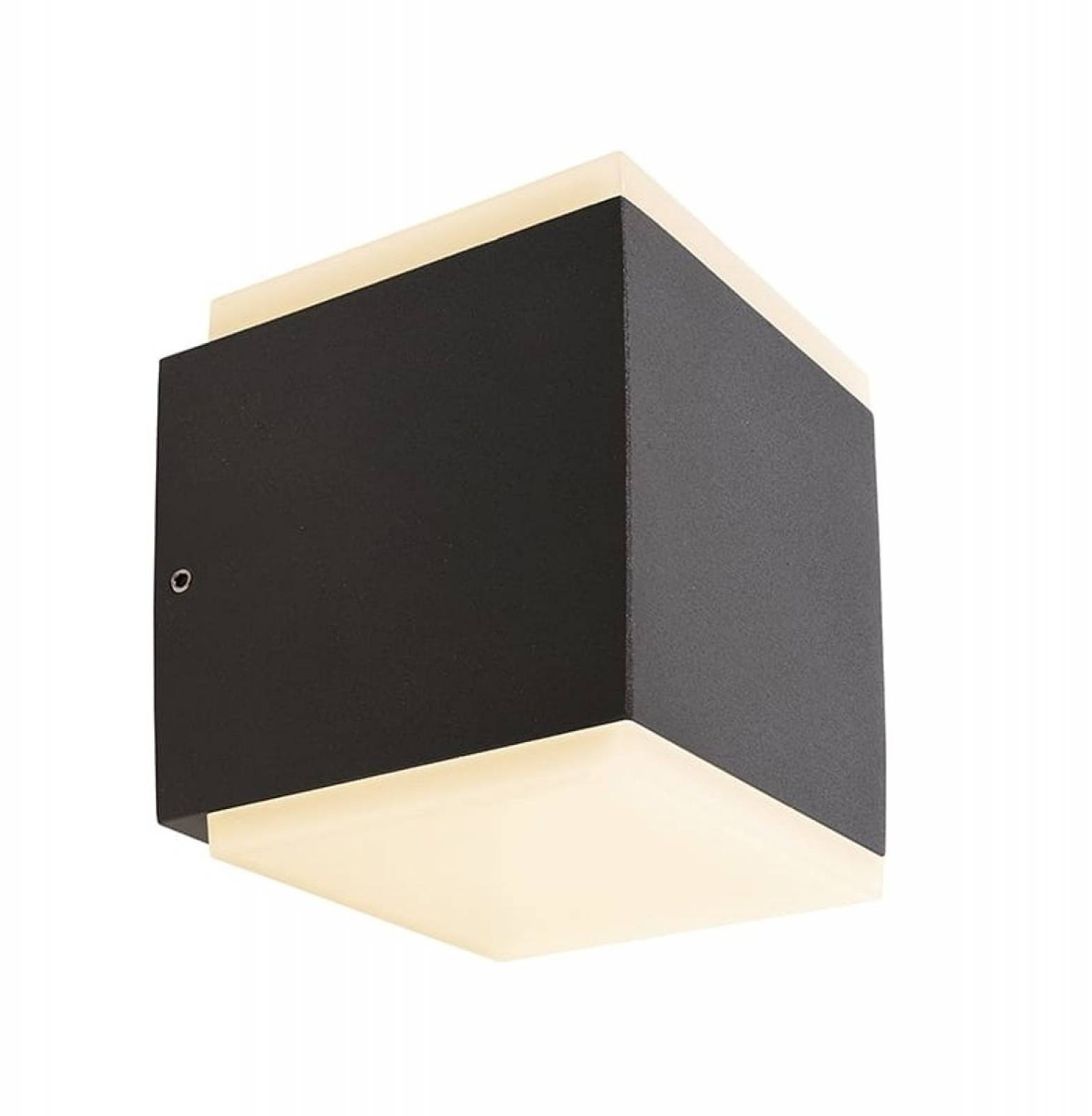 LED Wandaufbauleuchte Ancha II 10W 530lm 3000K warmwei� Grau IP54