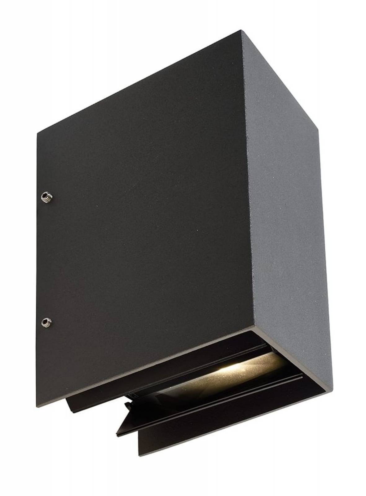LED Wandaufbauleuchte Arcturus I 550W/6W 200lm 3000K Warmwei� CRI: 80 Grau