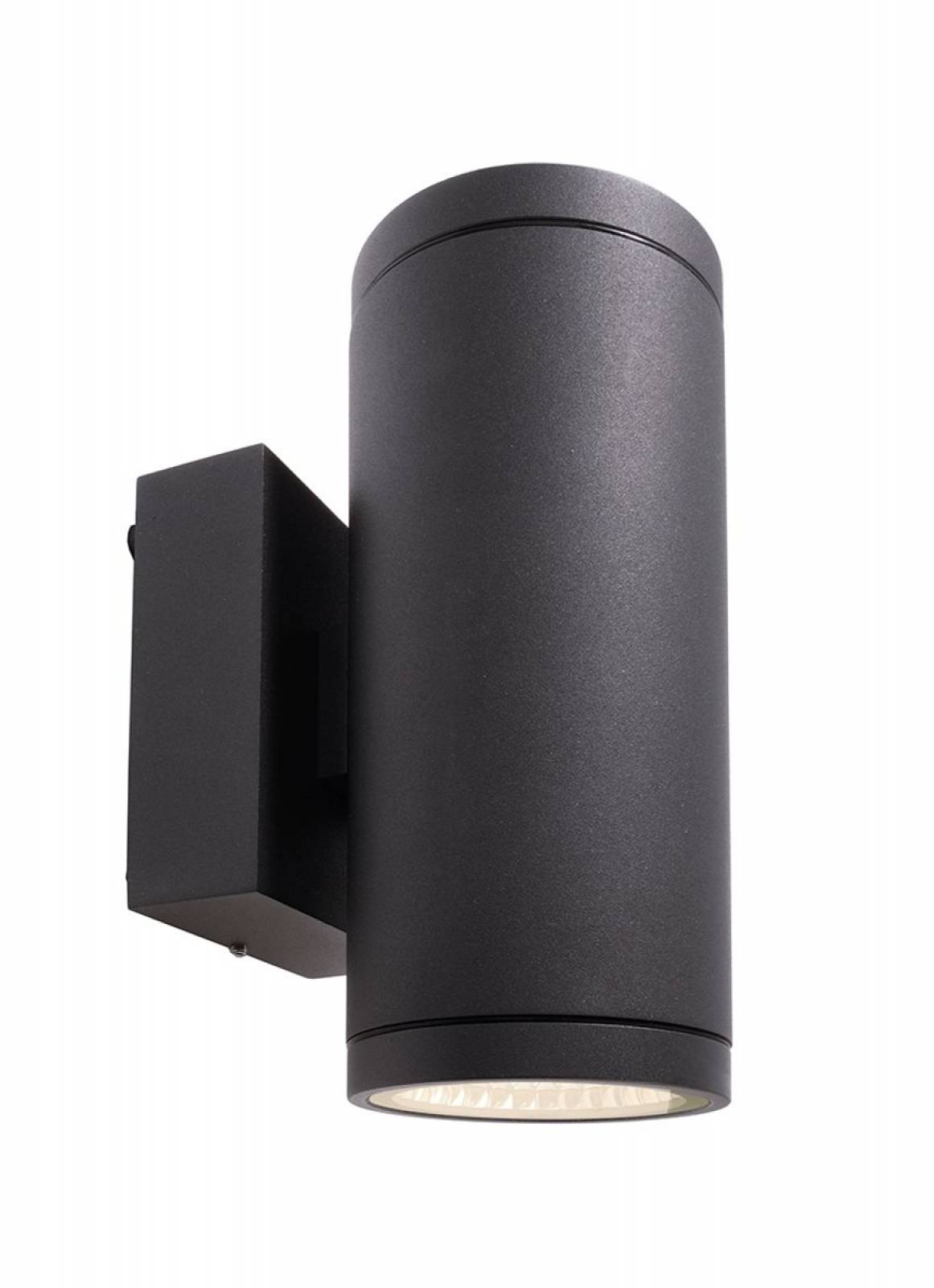 LED Wandaufbauleuchte Mobby II Double 3000K 1620lm 19,9W IP55 dunkelgrau