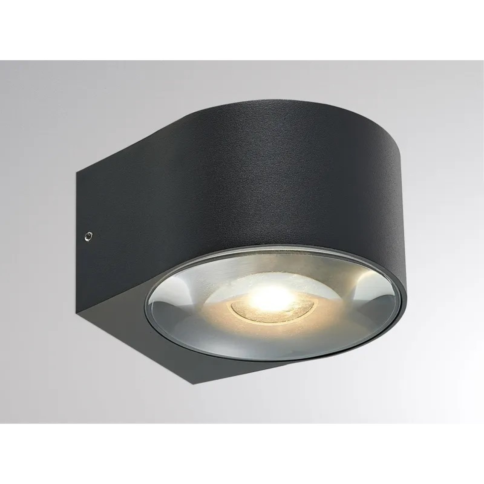 LED Wandaufbauleuchte Up & Down FOCO W IP54, Glaslinse 100�