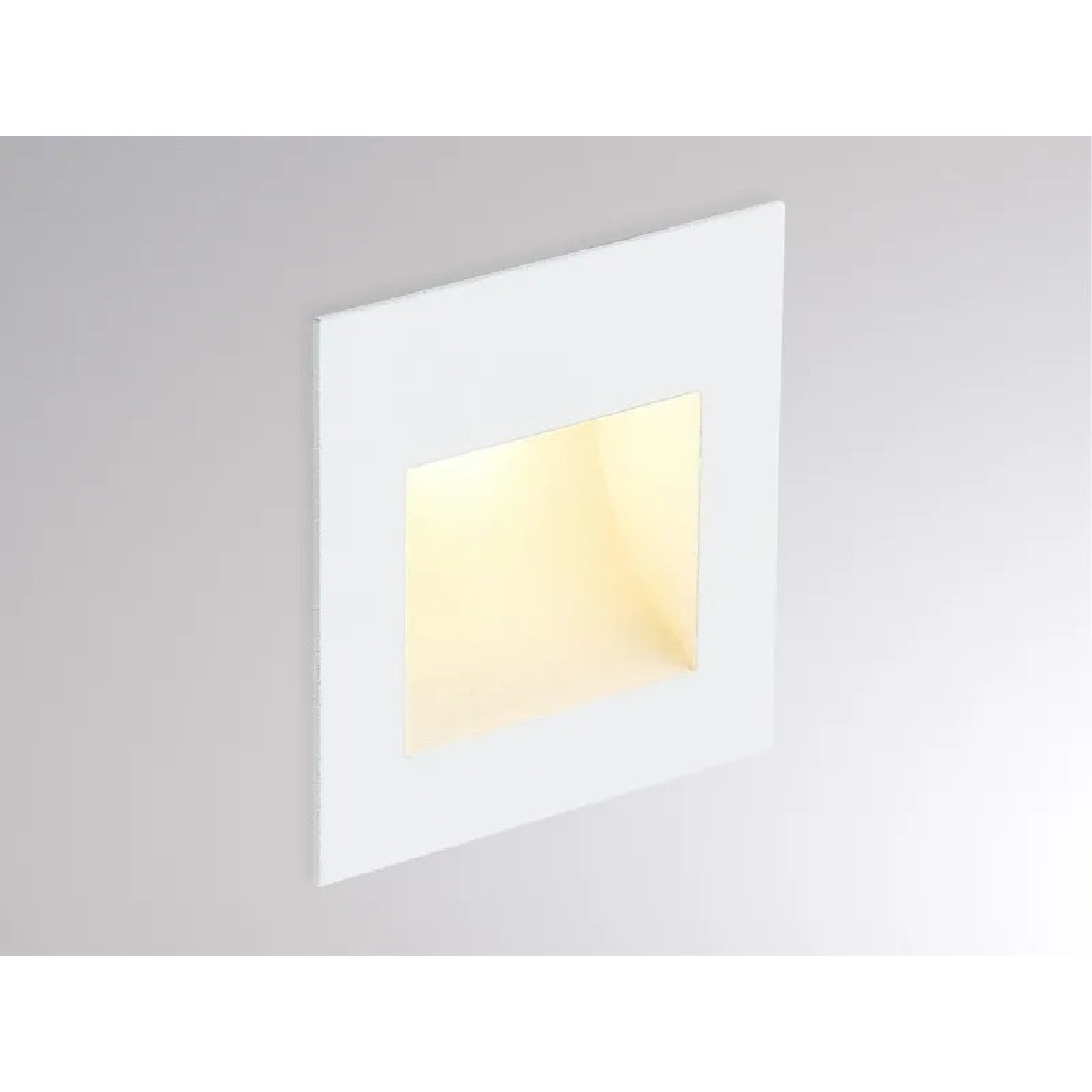 LED Wandeinbauleuchte PAN wei�, 3000K warmwei�