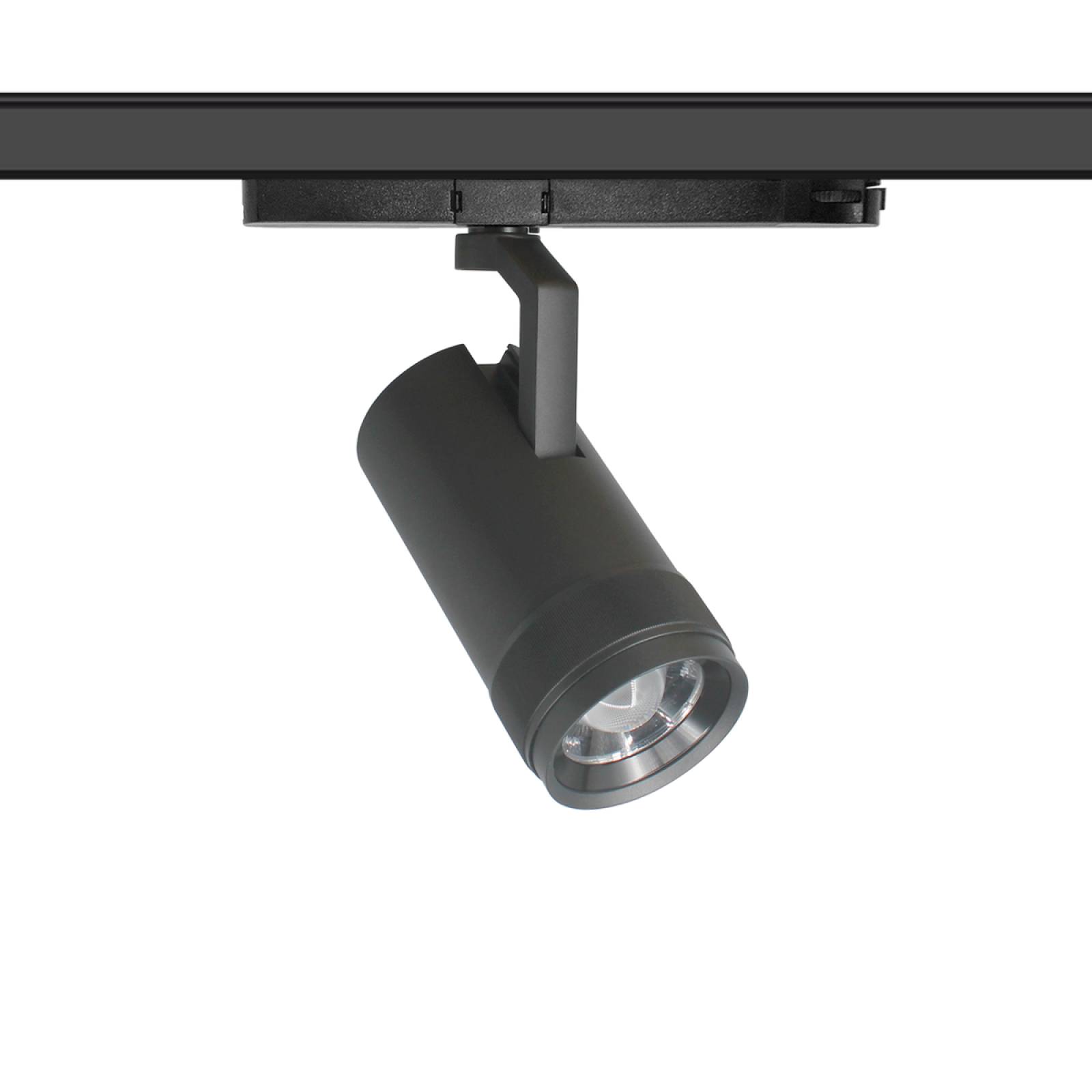 LED Zoom A1 Pro 30W 3-Phasen-Strahler schwarz, Zoom 12�-60�, 4000K, DALI dimmbar