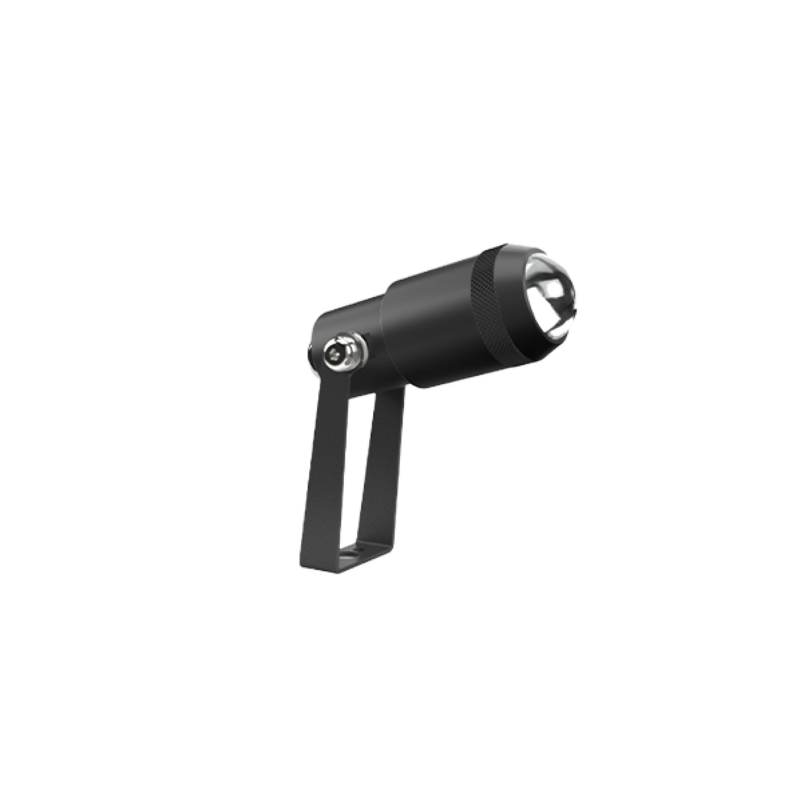 LED Zoomstrahler Au�en IP66 fokussierbarer Gartenstrahler 3W schwarz, Ra90, 3000K