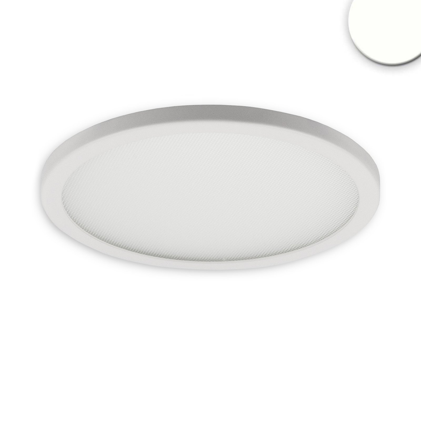 LED flexibles Downlight 15W, Prisma, 120�, Auschnittma� 50-160mm, taglichtwei�