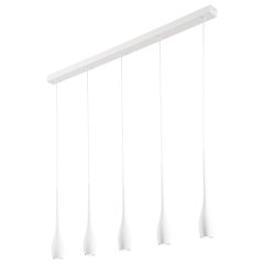 Mehrfachpendelleuchte COCO 5x7W 3000K warmwei� CRI90, wei�-matt