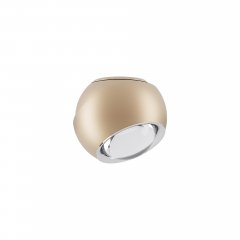LED Aufbauspot Kugel dreh-schwenkbar SPIDER 10W dim, champagne, 3000K warmwei�