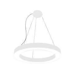 LED Ring Pendelleuchte IP54 au�en 95cm wei�-matt, 65W SWITCH & DALI, 3000K
