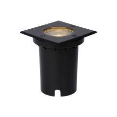 Bodeneinbauleuchte eckig schwarz-matt f�r 1x GU10 max. 35W, IP67
