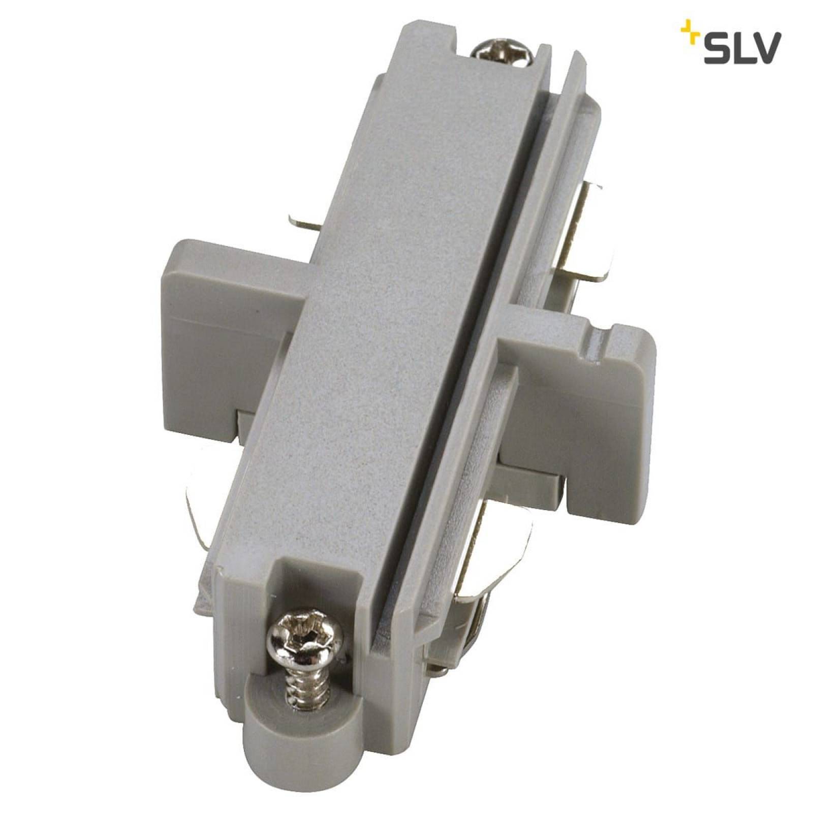 L�ngsverbinder f�r 1-Phasen HV-Stromschiene, silbergrau, elektrisch