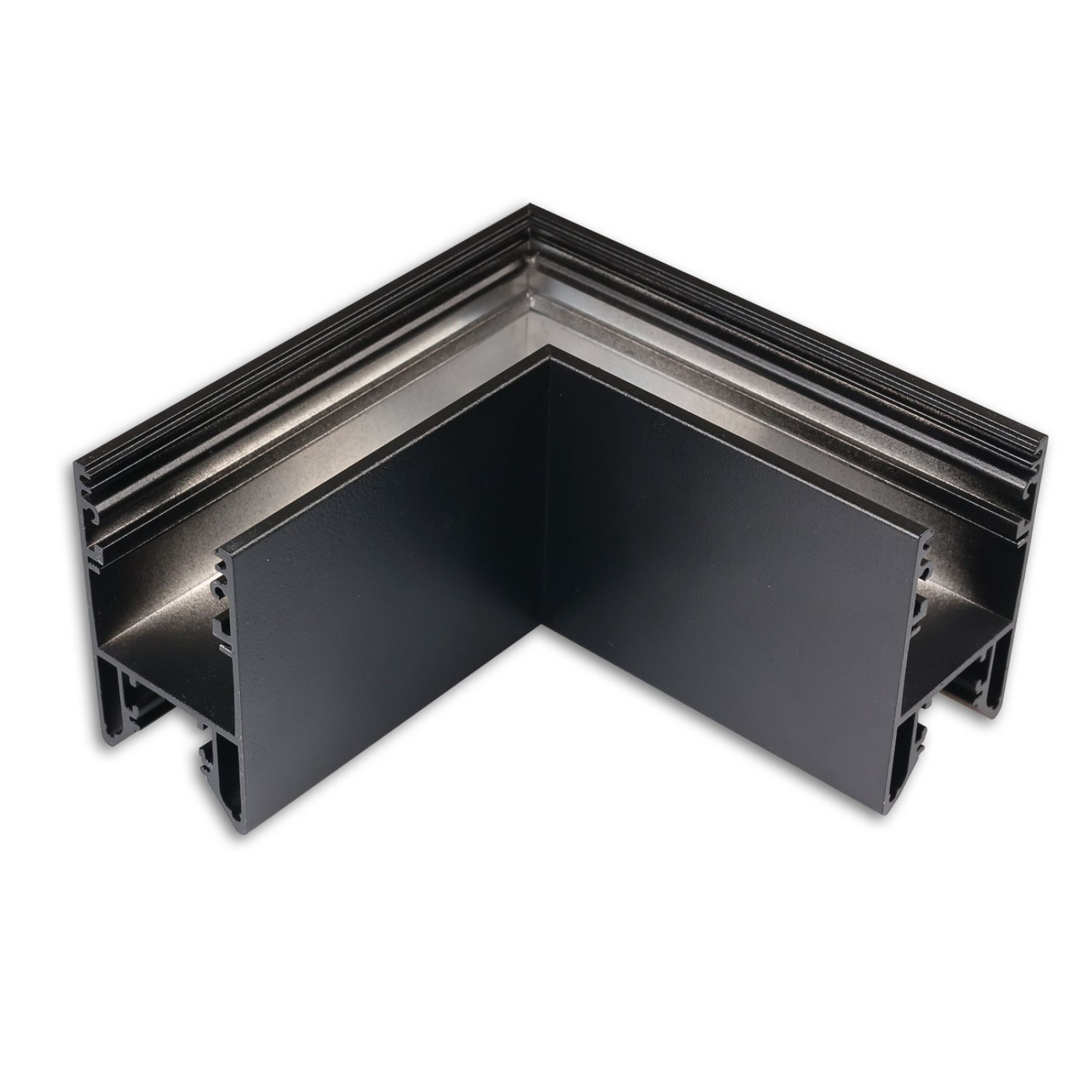 Leuchtenprofil 90� Ecke, geschwei�t, 120x120mm,ohne Cover