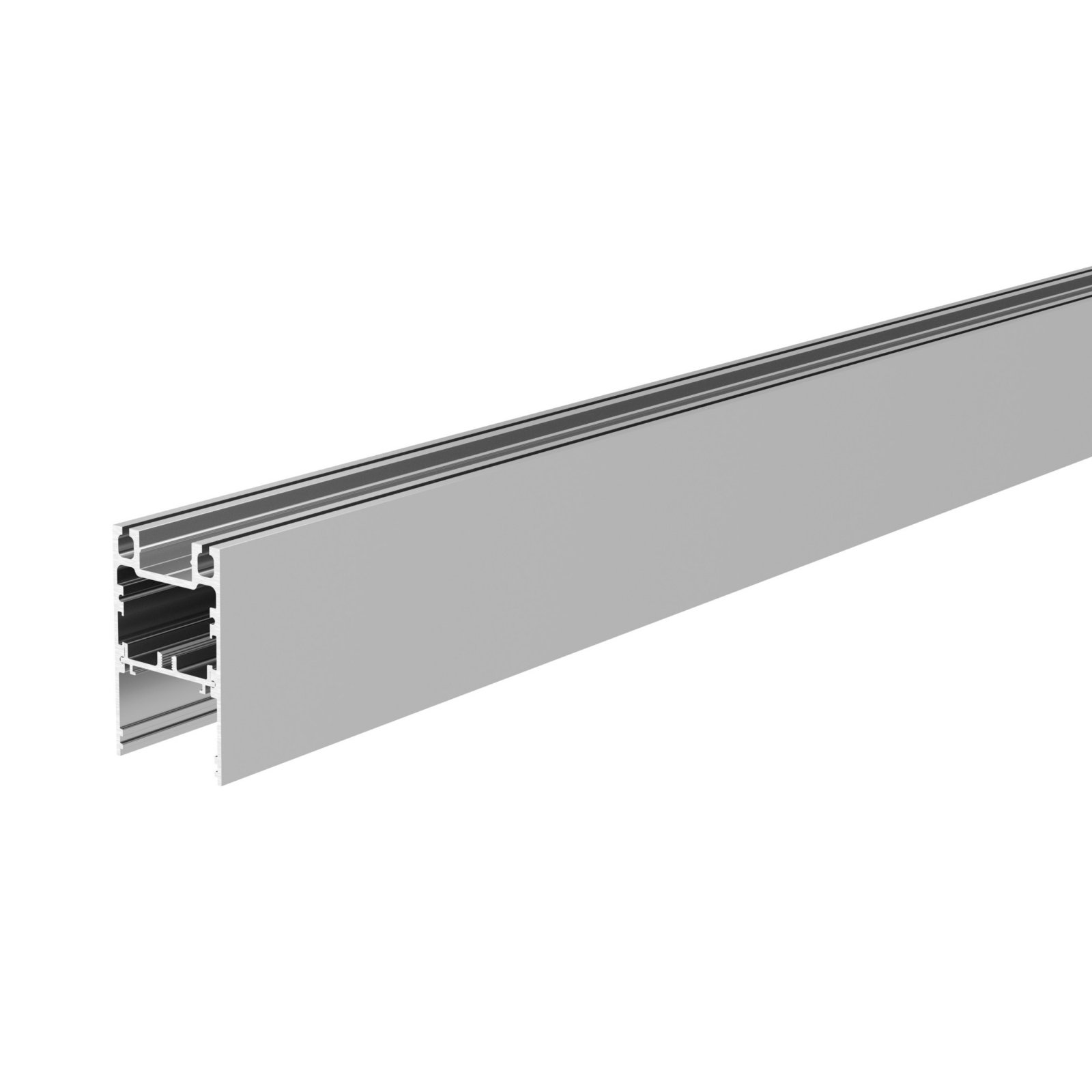Leuchtenprofil PLANO ES, 62x38mm mit LED-Tr�ger