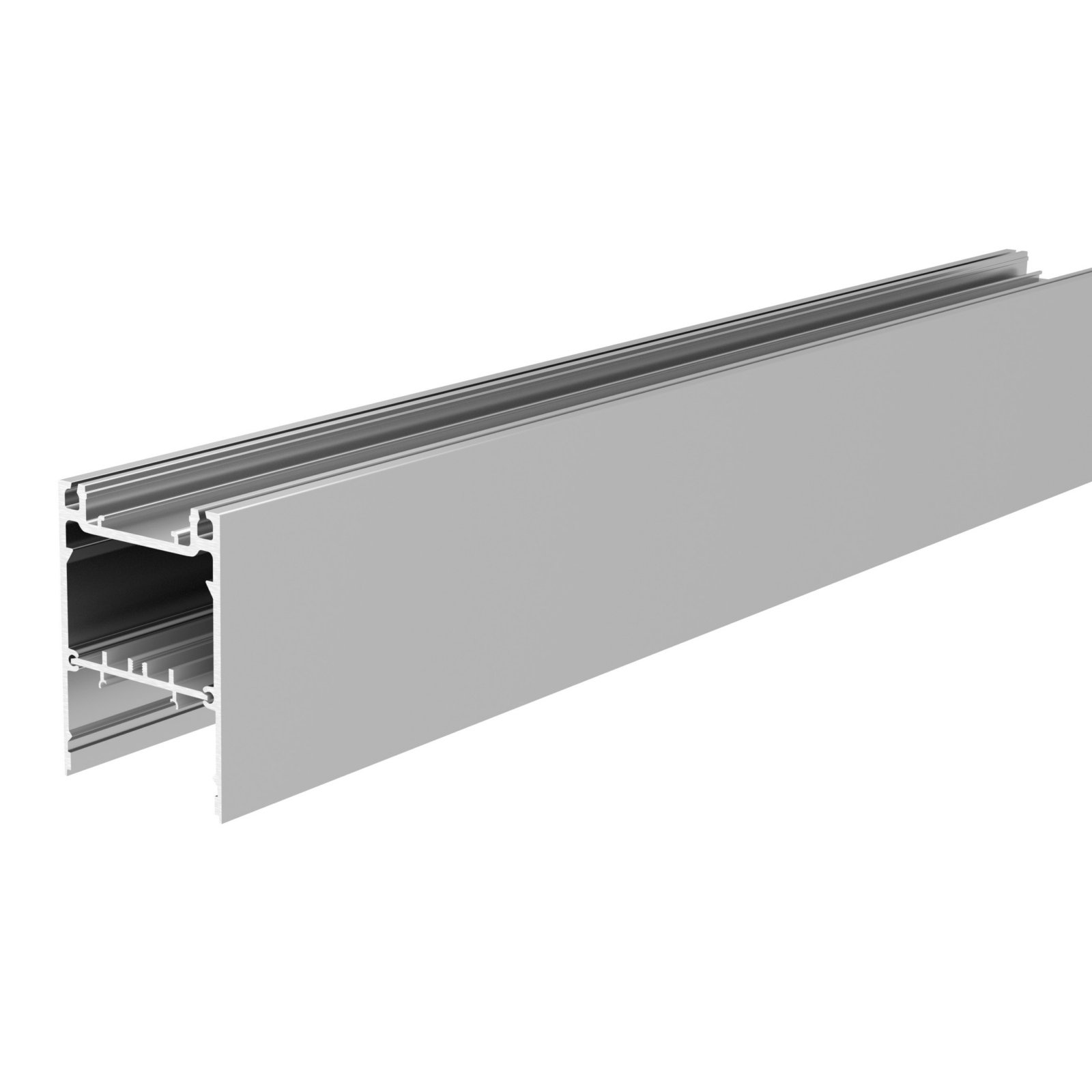 Leuchtenprofil PLANO MS, 80x55mm mit LED-Tr�ger