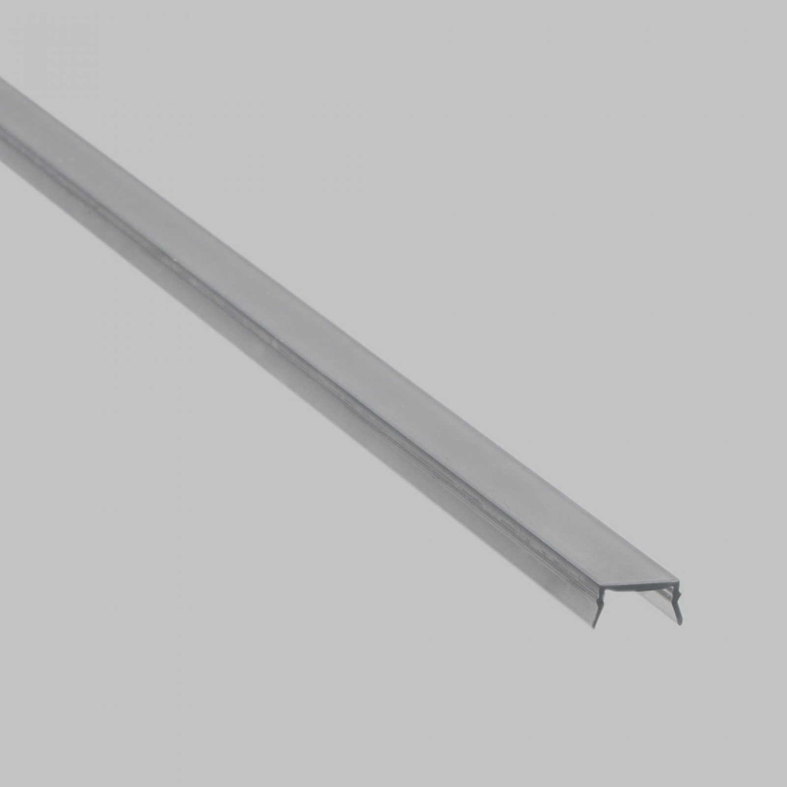 Lichtstreu / Schutzabdeckung schwarz, 2m