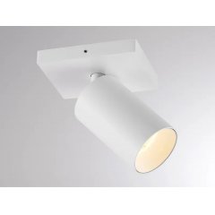 Wand-/Deckenaufbauleuchte MISSOR I SD wei� GU10, Spot dreh-schwenkbar