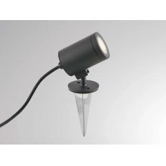 FORIS LED Strahler Au�en anthrazit mit Erdspie�, IP66, 2700/3000K