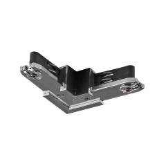 90� Winkelverbinder f�r 2-Phasen-Schiene VOLARE TRACK, Schwarz-chrom
