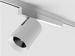 2-Phasen-Strahler MOVA S DARK VOLARE 16W, Silber matt, 40� mit Glas, LOXONE, 4000K