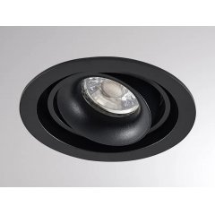 Deckeneinbauleuchte QANA ROUND R schwenk-drehbar, 1x GU10 8W