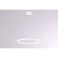 LED Ring-Pendelleuchte wei� PERFORA M 60cm, 2700K/3000K umschaltbar