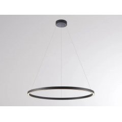 LED Ring-Pendelleuchte PERFORA L 90cm schwarz, 2700K/3000K umschaltbar