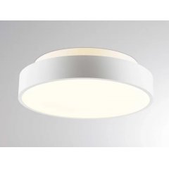Deckenaufbauleuchte DESCO PRO S �26cm, IP54, direkt-indirektes Licht